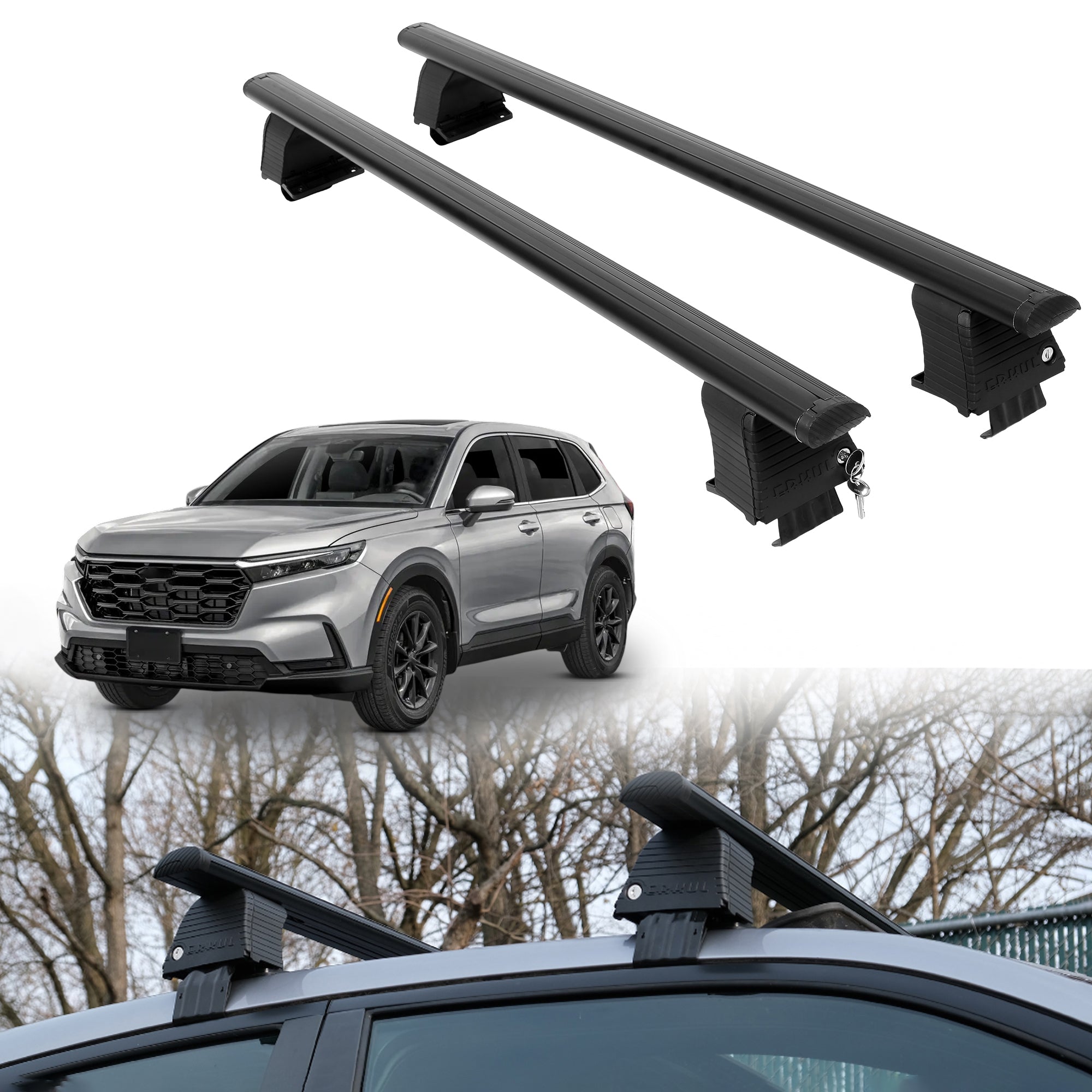 ERKUL Roof Rack Crossbars For HONDA CR-V 2023-2026
