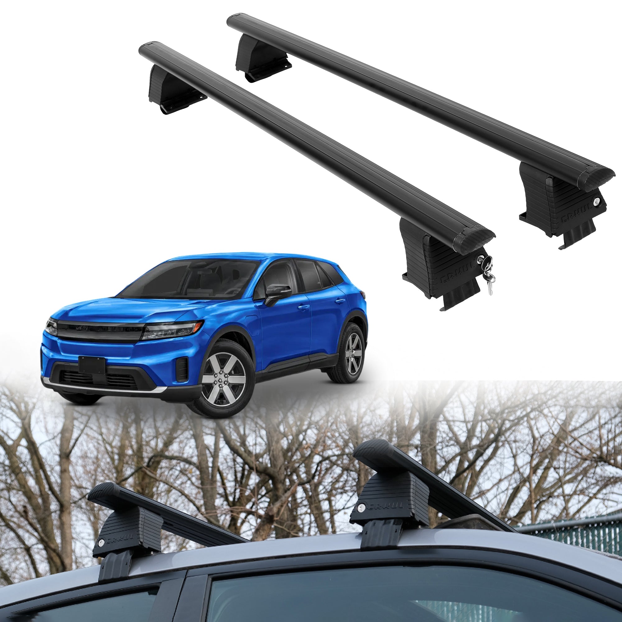 ERKUL Roof Rack Crossbars For HONDA PROLOGUE 2024-2026