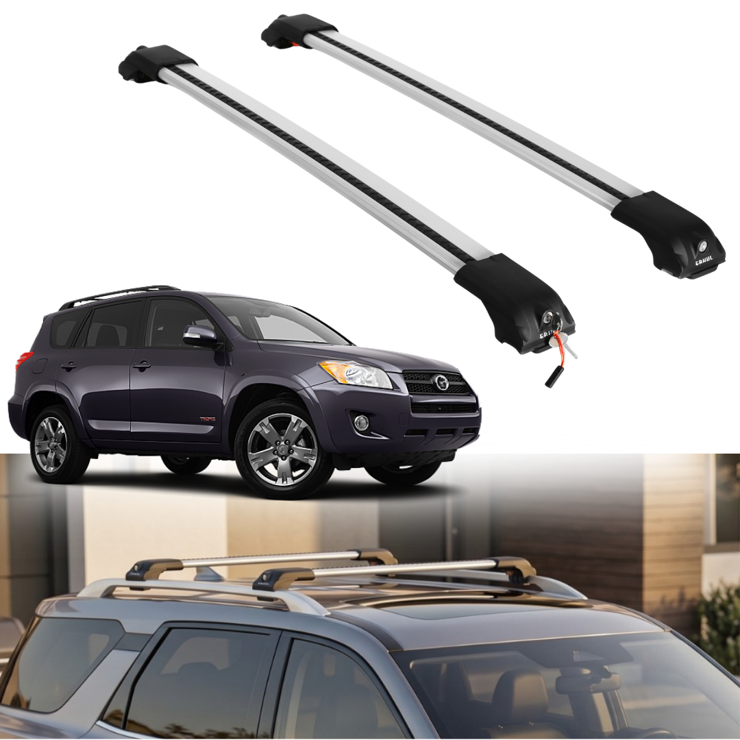 ERKUL Roof Rack Crossbars For TOYOTA RAV4 2007-2012