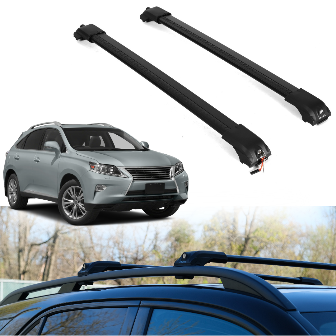 ERKUL Roof Rack Crossbars For LEXUS RX350/RX350L/RX450H/RX450HL 2010-2015