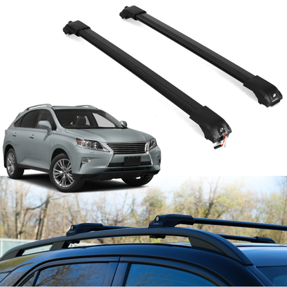 ERKUL Roof Rack Crossbars For LEXUS RX350/RX350L/RX450H/RX450HL 2010-2015