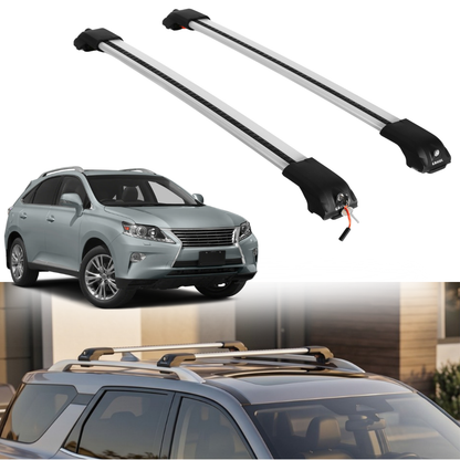 ERKUL Roof Rack Crossbars For LEXUS RX350/RX350L/RX450H/RX450HL 2010-2015