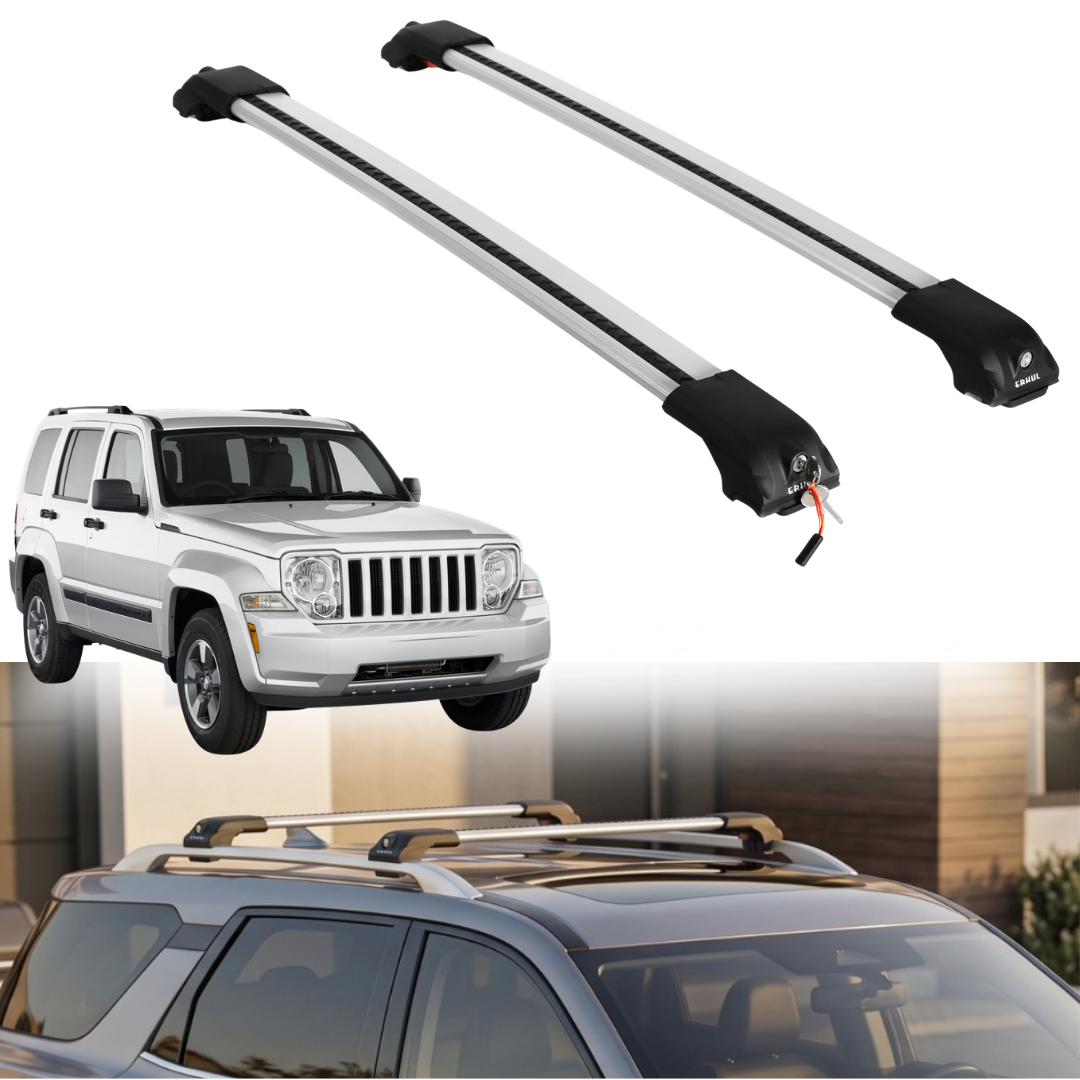 ERKUL Roof Rack Crossbars For JEEP LIBERTY 2008-2012