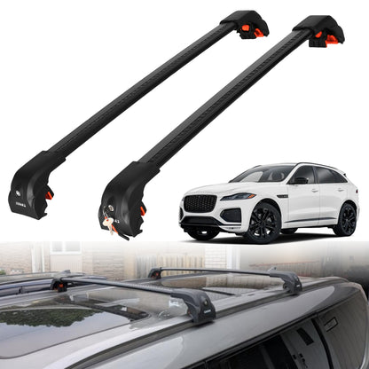 ERKUL Roof Rack Crossbars For JAGUAR F-PACE 2017-2026