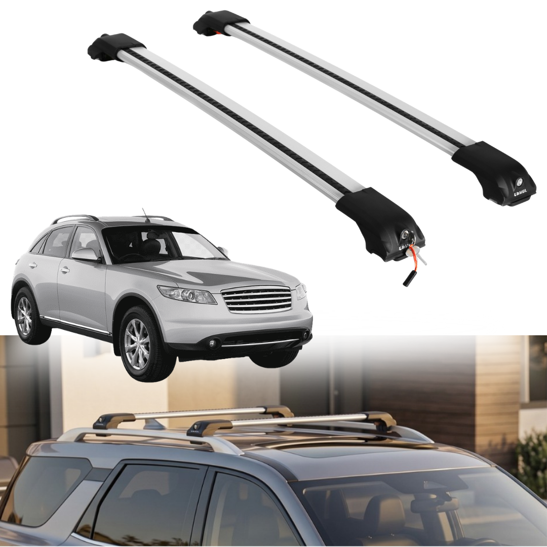 ERKUL Roof Rack Crossbars For INFINITI FX35 2003-2008