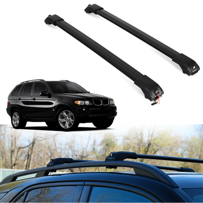 ERKUL Roof Rack Crossbars For BMW X5 2000-2006