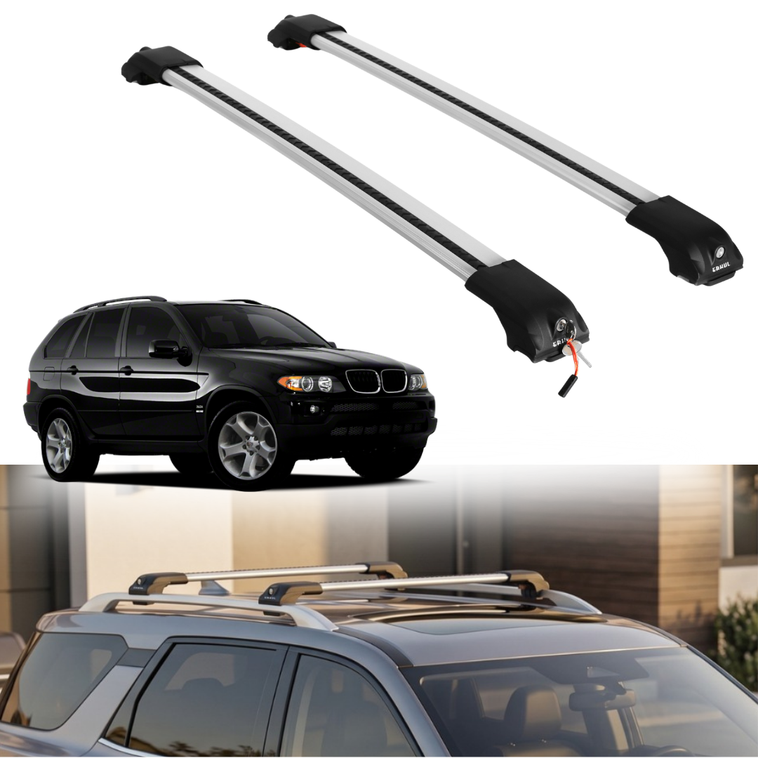 ERKUL Roof Rack Crossbars For BMW X5 2000-2006