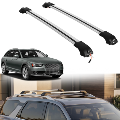 ERKUL Roof Rack Crossbars For AUDI A4 ALLROAD 2013-2016