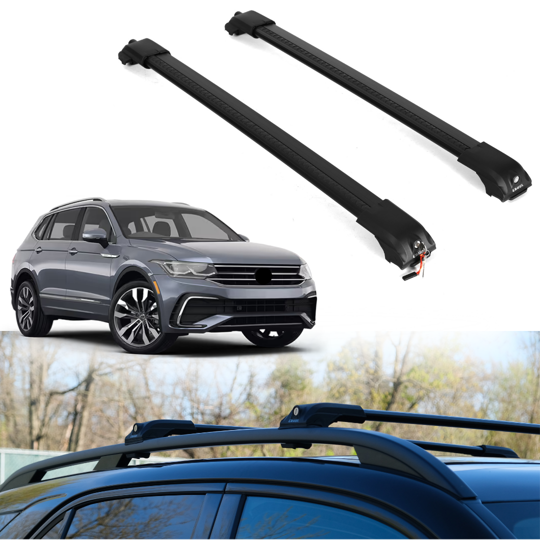 ERKUL Roof Rack Crossbars For VOLKSWAGEN TIGUAN 2018-2024