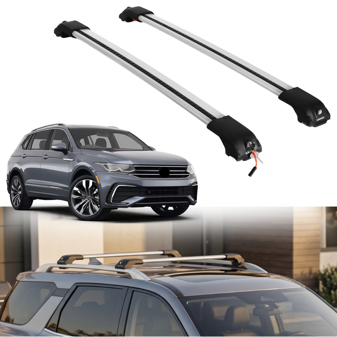 ERKUL Roof Rack Crossbars For VOLKSWAGEN TIGUAN 2018-2024