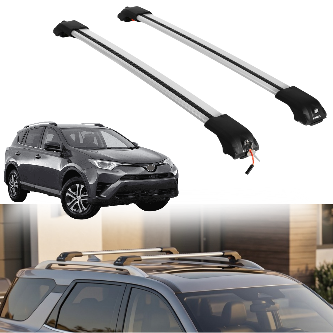 ERKUL Roof Rack Crossbars For TOYOTA RAV4 2013-2018
