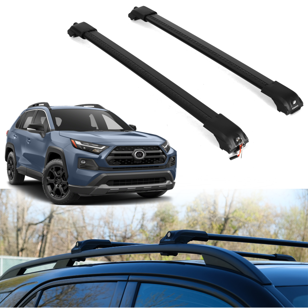 ERKUL Roof Rack Crossbars For TOYOTA RAV4 2019-2025