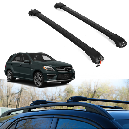 ERKUL Roof Rack Crossbars For MERCEDES-BENZ M-CLASS 2012-2015