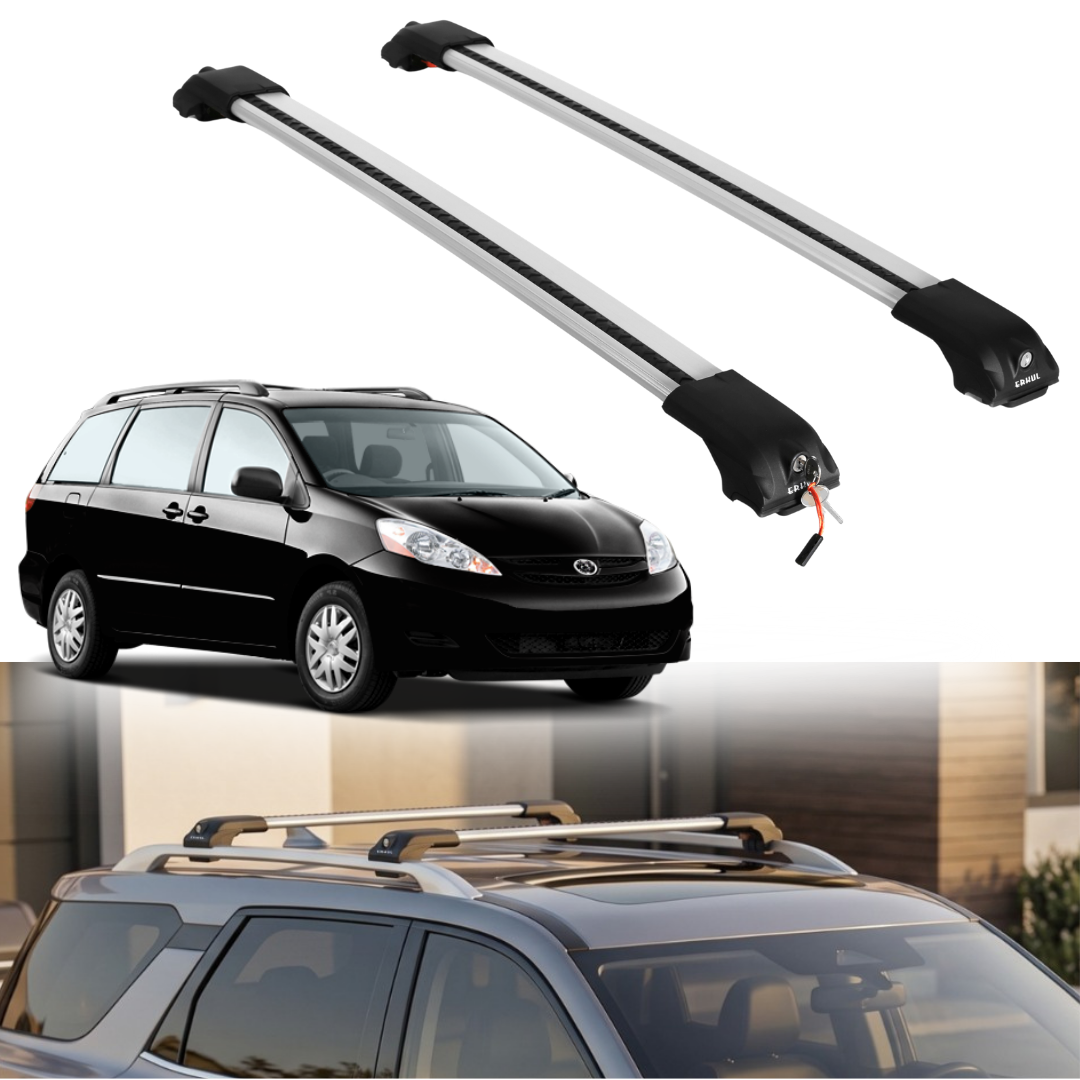 ERKUL Roof Rack Crossbars For TOYOTA SIENNA 2004-2010