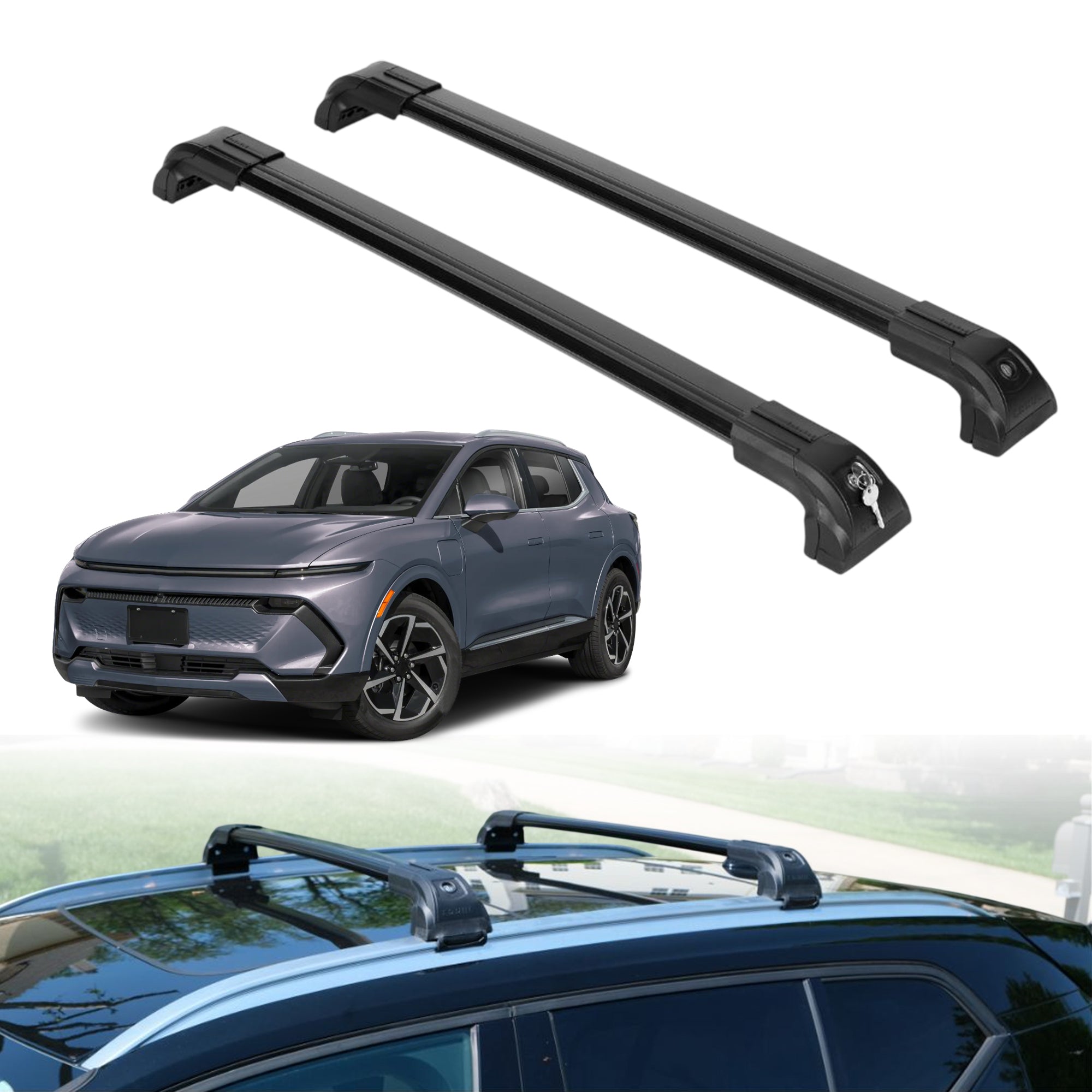 ERKUL Roof Rack Crossbars For CHEVROLET EQUINOX EV 2024-2026
