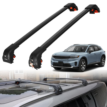 220 lbs Roof Rack Crossbars for Honda Prologue 2024-2026 - Black