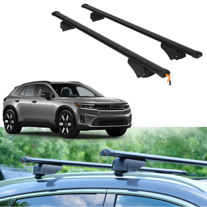 Roof Rack Crossbars for Honda Prologue 2024-2026 Fits Flush Rails - Black