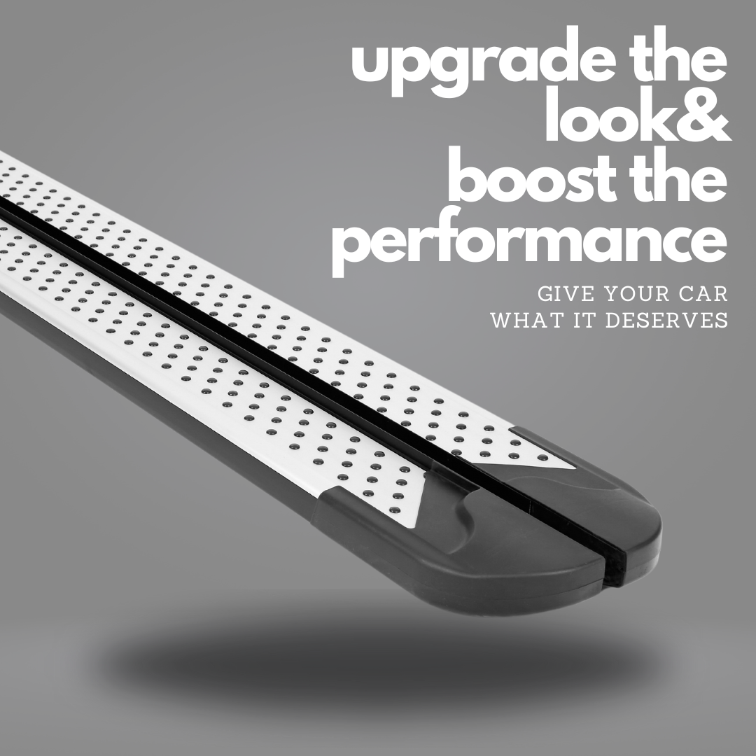 Erkul 5.2" Running Boards for Ford Escape 2020-2025 - 350 lb - Silver