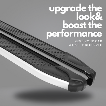 Erkul 5.2" Running Boards for Toyota RAV 4 RAV4 2019-2025 - 350 lb - Black
