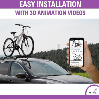 Universal Aluminum Bike Rack for Cars
