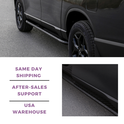 5.2" Running Boards for Land Rover Range Rover Sport 2006-2013 - 350 lbs - Black