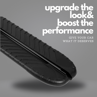 5.2" Running Boards for GMC Sierra 2019-2025 1500 Crew Cab, 2020-2025 2500HD 3500HD - Black
