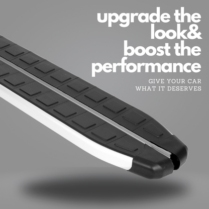 5" Running Boards for Audi Q3 2012-2018 - 350 lb Nerf Side Step Bars