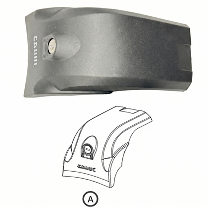AeroGlide V3 (ECEM V3) - Replacement Parts for Fixed Point Roof Crossbars