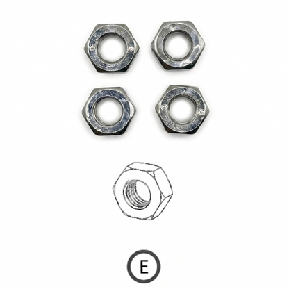 AeroGlide V3 (ECEM V3) - Replacement Parts for Fixed Point Roof Crossbars