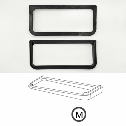 AeroGlide V3 (ECEM V3) - Replacement Parts for Fixed Point Roof Crossbars