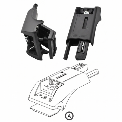 Skybar V1 -   Replacement   Parts   for   Raised Rails Crossbars