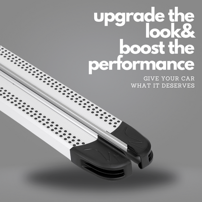 Erkul 5.2" Running Boards for Kia Soul 2008-2013 - 350 lb - Silver