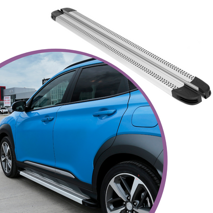 Erkul 5.2" Running Boards for Jeep Renegade 2015-2024 - 350 lb - Black