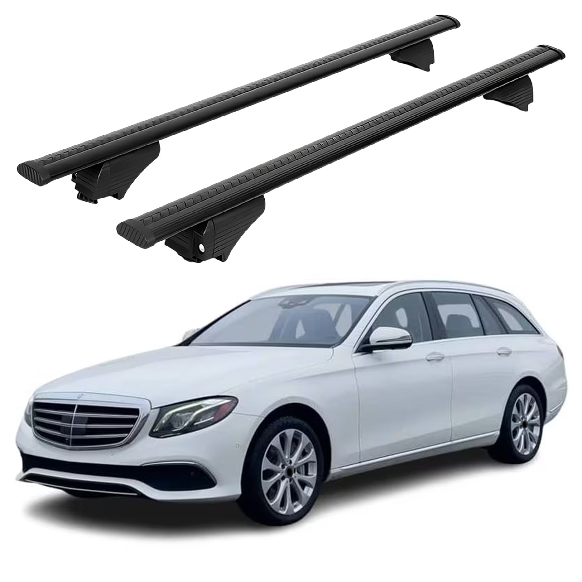 ERKUL Roof Rack Crossbars For MERCEDES-BENZ E-CLASS WAGON 2017-2023