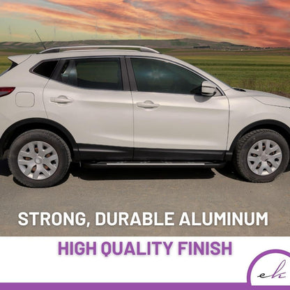 ERKUL Roof Rails Fits Porsche Cayenne 2003-10 Car Racks For Roof Aluminum Silver