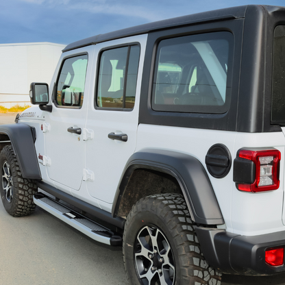 Erkul 5.2" Running Boards for Kia Soul 2008-2013 - 350 lb - Silver
