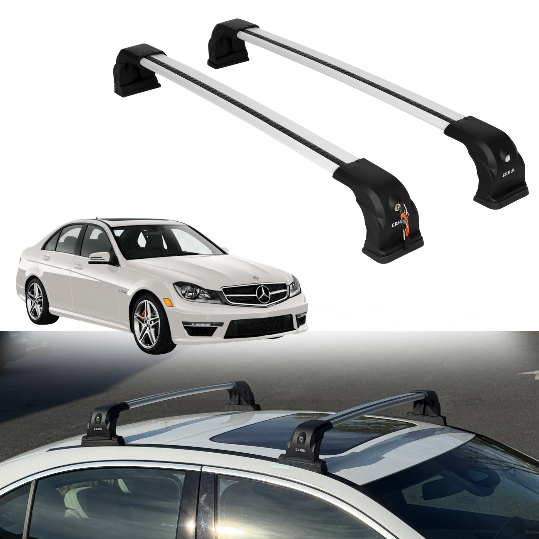 ERKUL Roof Rack Crossbars For MERCEDES-BENZ C CLASS SEDAN 2008-2014