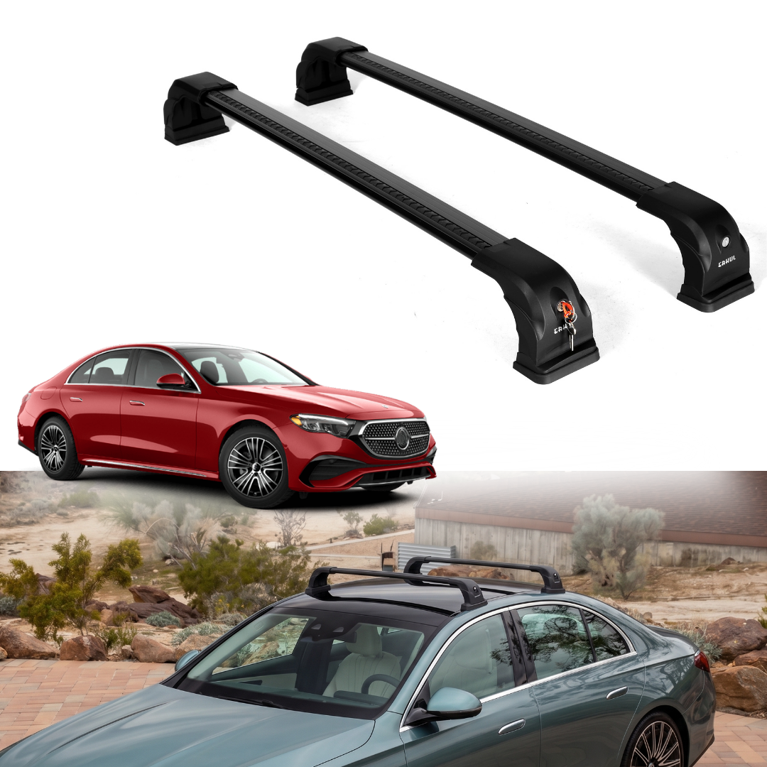 ERKUL Roof Rack Crossbars For MERCEDES-BENZ E CLASS SEDAN 2024-2026
