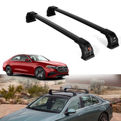 ERKUL Roof Rack Crossbars For MERCEDES-BENZ E CLASS SEDAN 2024-2026