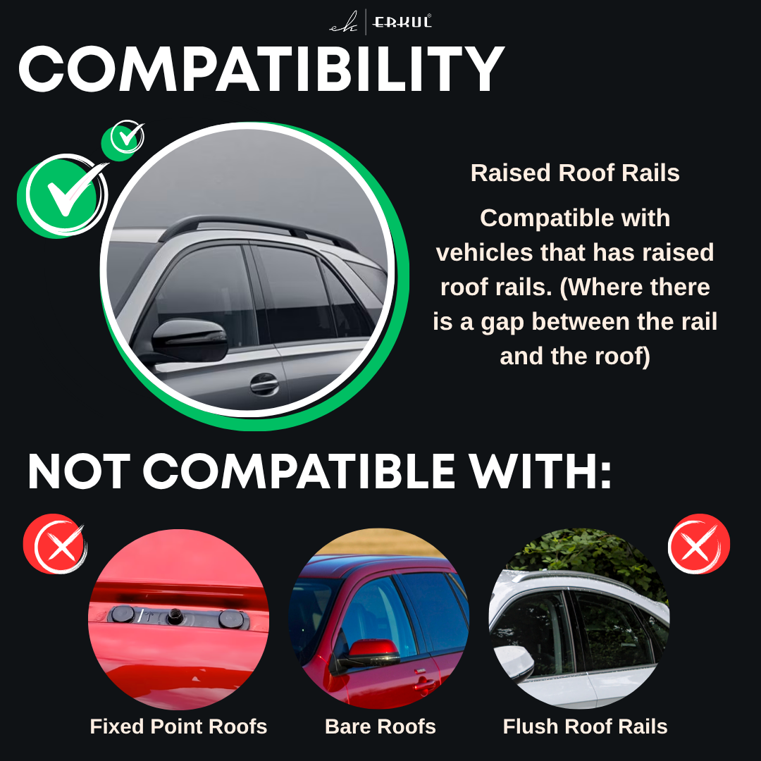Roof Rack Crossbars for Hyundai Santa Fe 2024-2026 - Silver