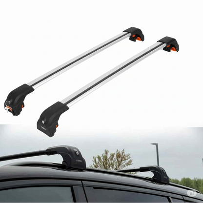 Heavy Duty Roof Rack Crossbars for Ford Transit Connect 2014-2023  w/ Flush Rails