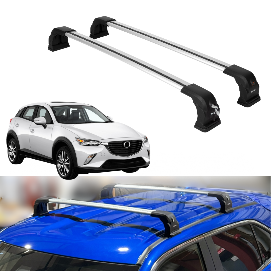 ERKUL Roof Rack Crossbars For MAZDA CX-3 2016-2021
