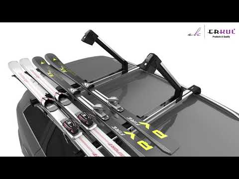 Erkul Ski Snowboard Rack 6 Skis or 4 Boards | Erkul Auto