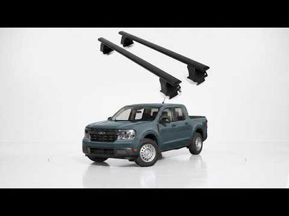 ERKUL Roof Rack Crossbars For FORD MAVERICK 2022-2026 Naked Roof Aluminum Black