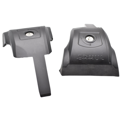 Replacement Heavy Duty STRONG V2 Mounts and Locking COvers with Keys for Flush Roof Rails