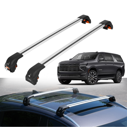 ERKUL Roof Rack Crossbars For CHEVROLET SUBURBAN 2021-2026