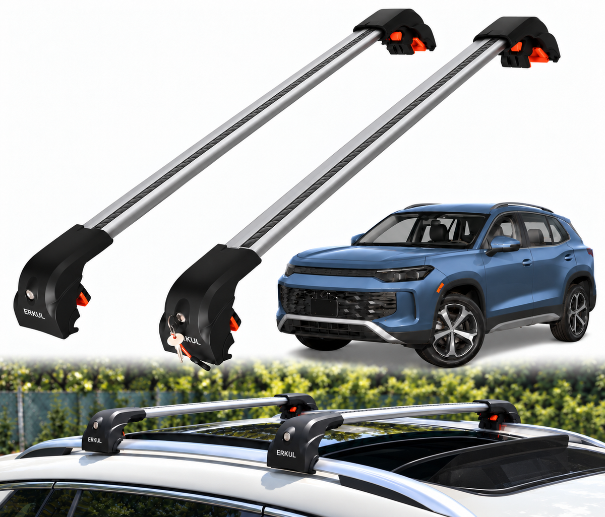 ERKUL Roof Rack Crossbars For VOLKSWAGEN TIGUAN 2025-2026