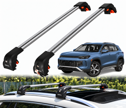 ERKUL Roof Rack Crossbars For VOLKSWAGEN TIGUAN 2025-2026